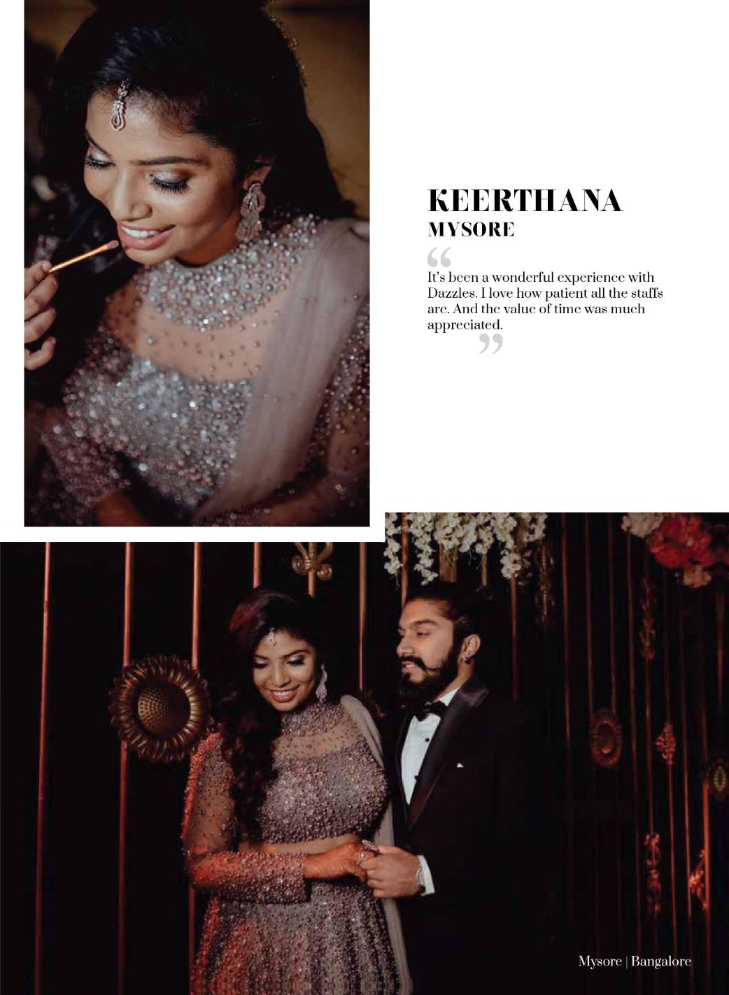 Dazzles Brides luxury womenswear editorial, look 4