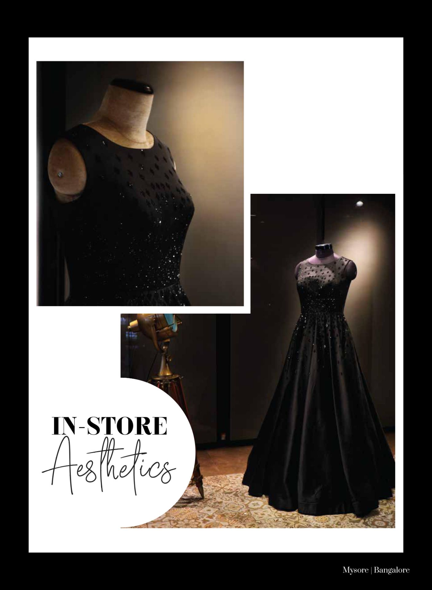 The Dazzles Experience luxury womenswear editorial, look 2