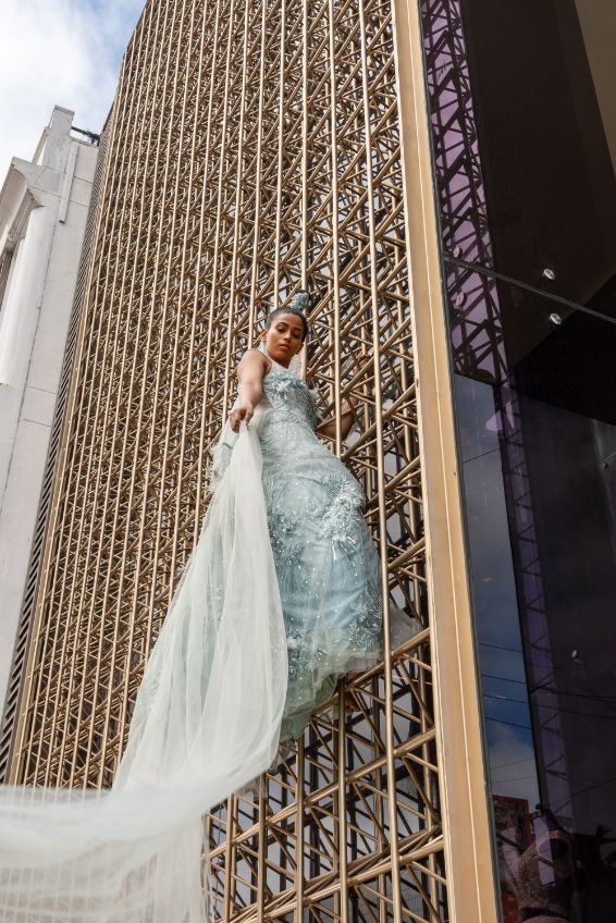 Metro Fairies luxury womenswear editorial, look 2