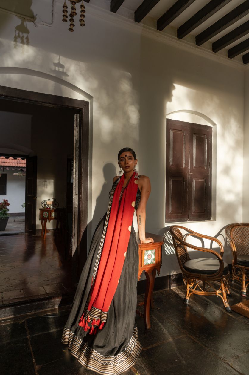 Padha Mhaare Dress luxury womenswear editorial, look 2
