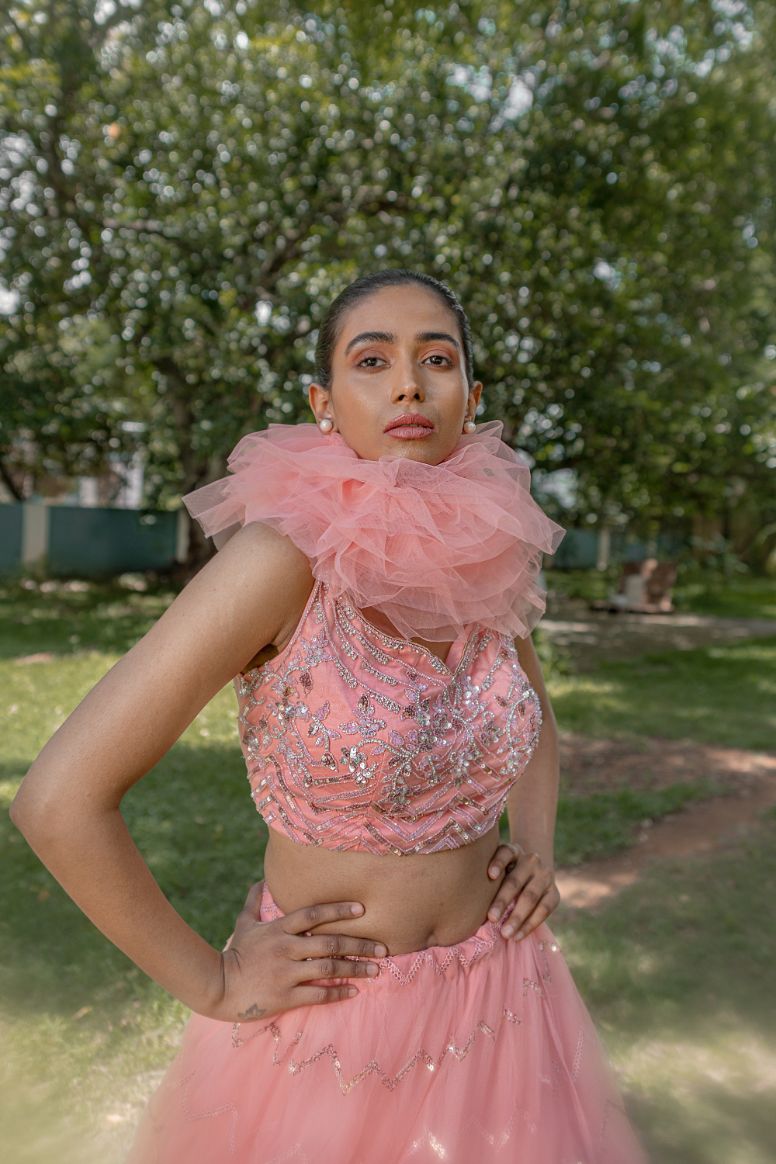 Dandelion Dreams luxury womenswear editorial, look 11