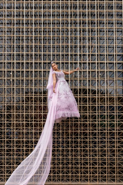 Metro Fairies luxury womenswear editorial, look 11