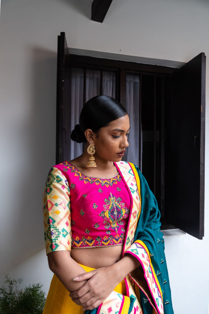 Gendha Phool luxury womenswear editorial, look 10