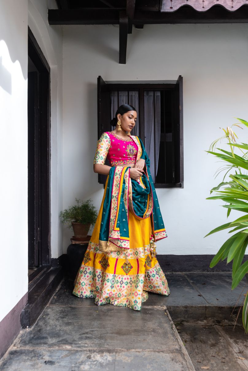Gendha Phool luxury womenswear editorial, look 11