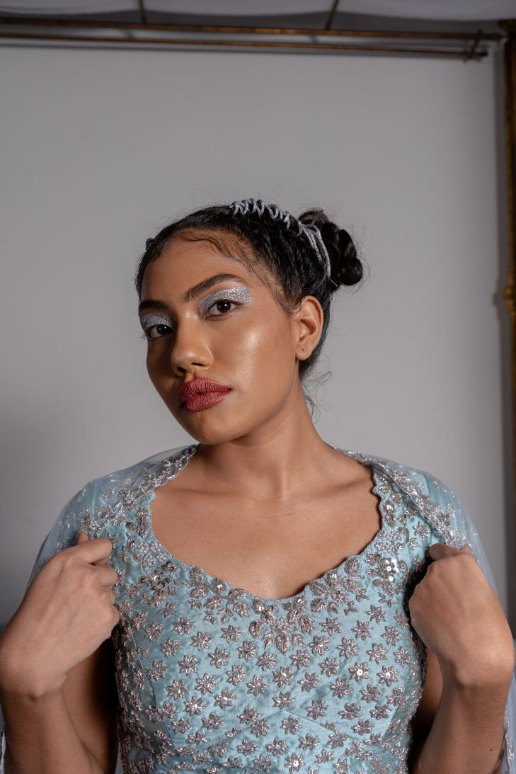 The Blue Bayou luxury womenswear editorial, look 13