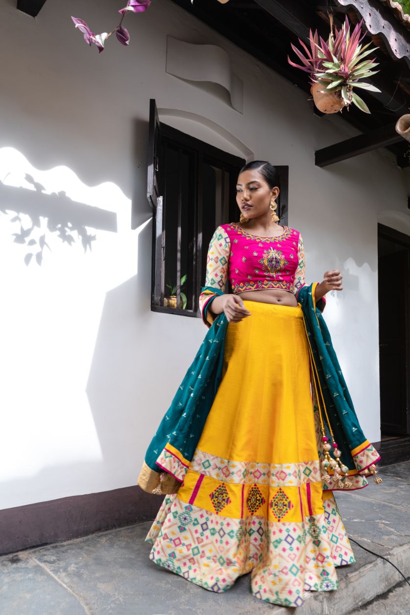 Gendha Phool luxury womenswear editorial, look 13