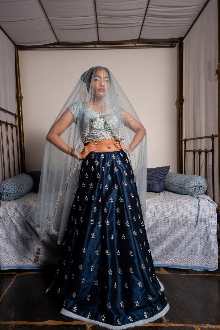 The Blue Bayou luxury womenswear editorial, look 14