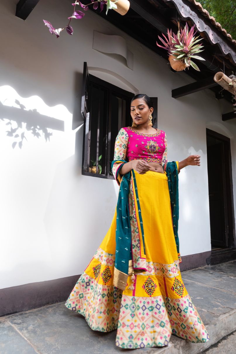 Gendha Phool luxury womenswear editorial, look 14