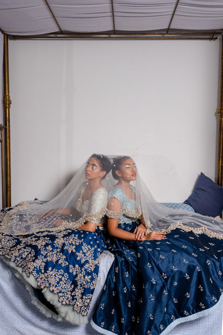 The Blue Bayou luxury womenswear editorial, look 15