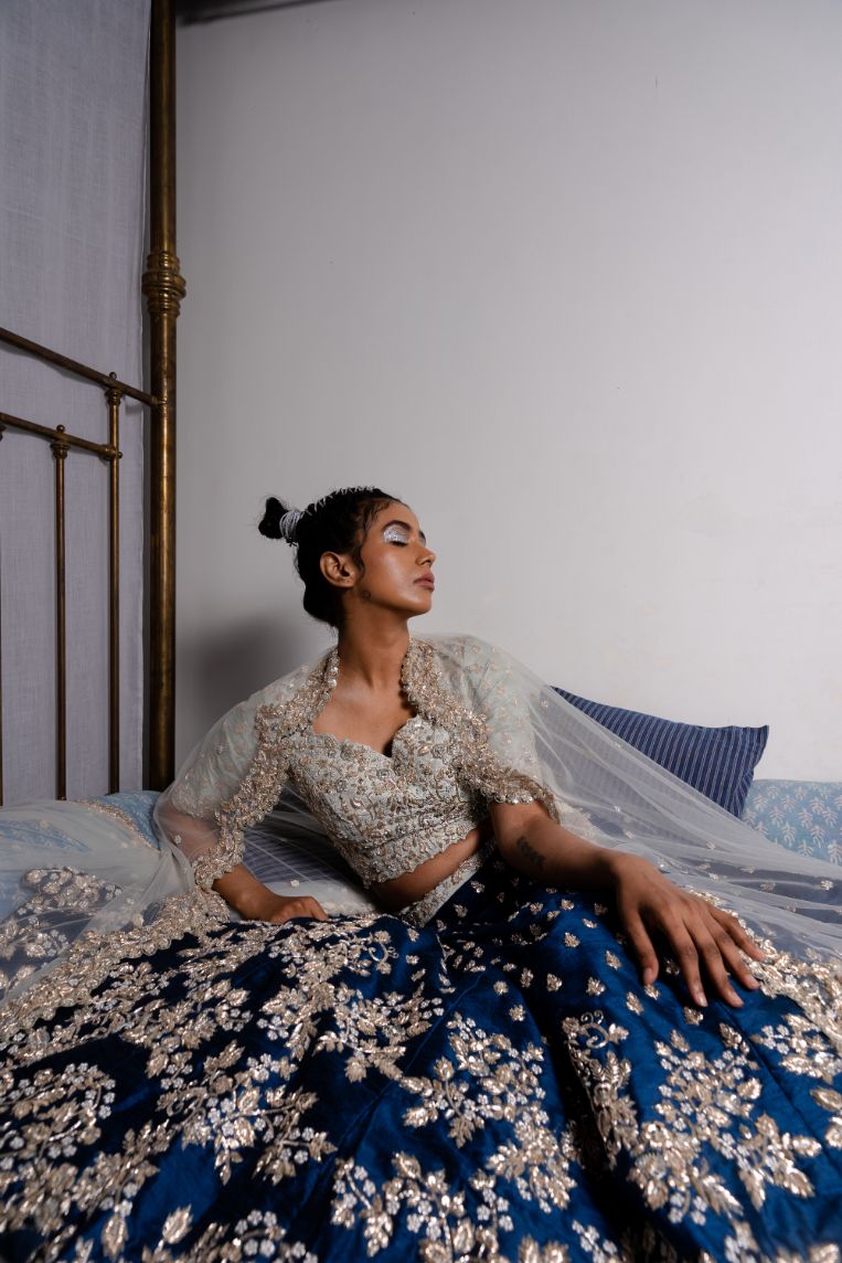 The Blue Bayou luxury womenswear editorial, look 3