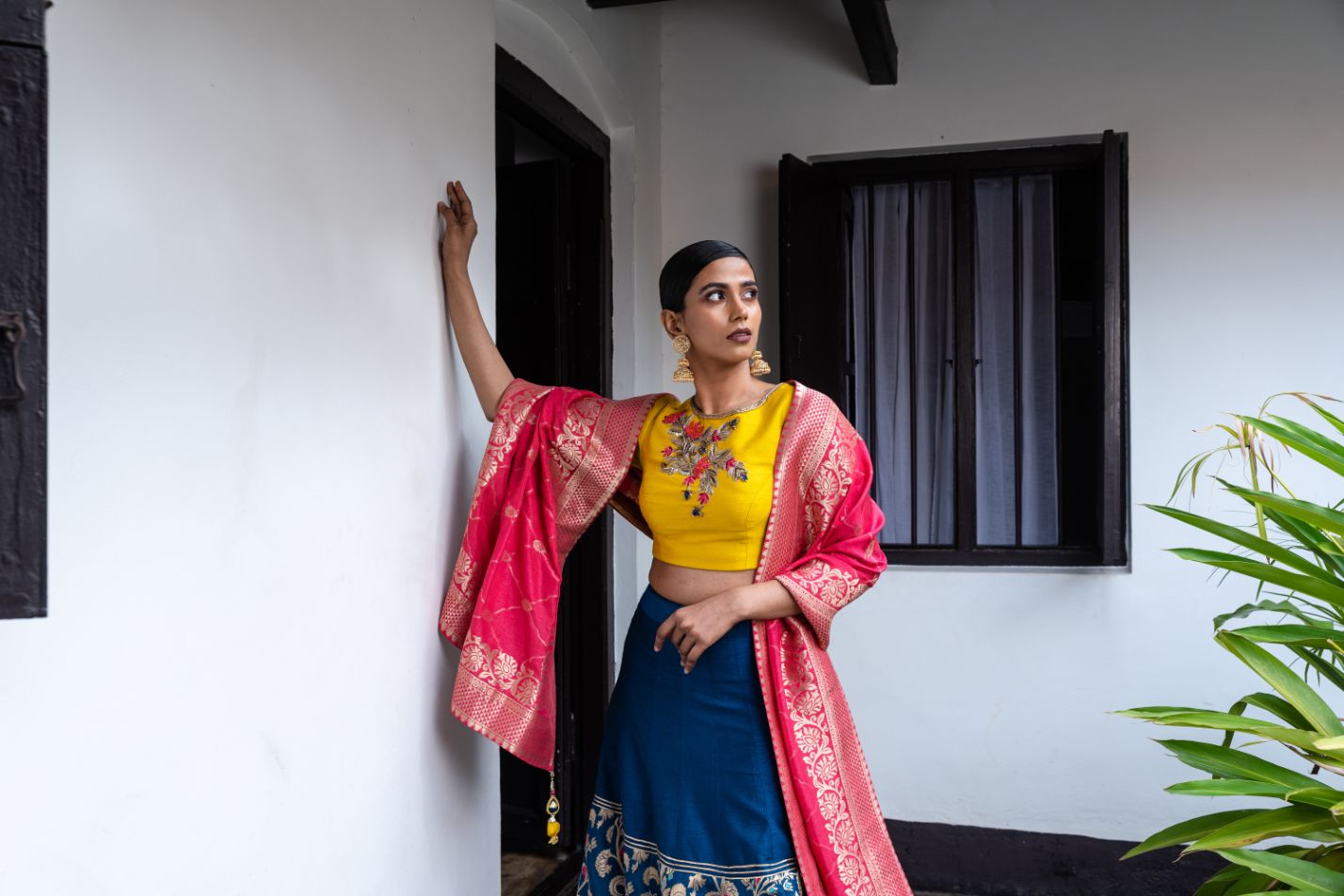 Gendha Phool luxury womenswear editorial, look 3