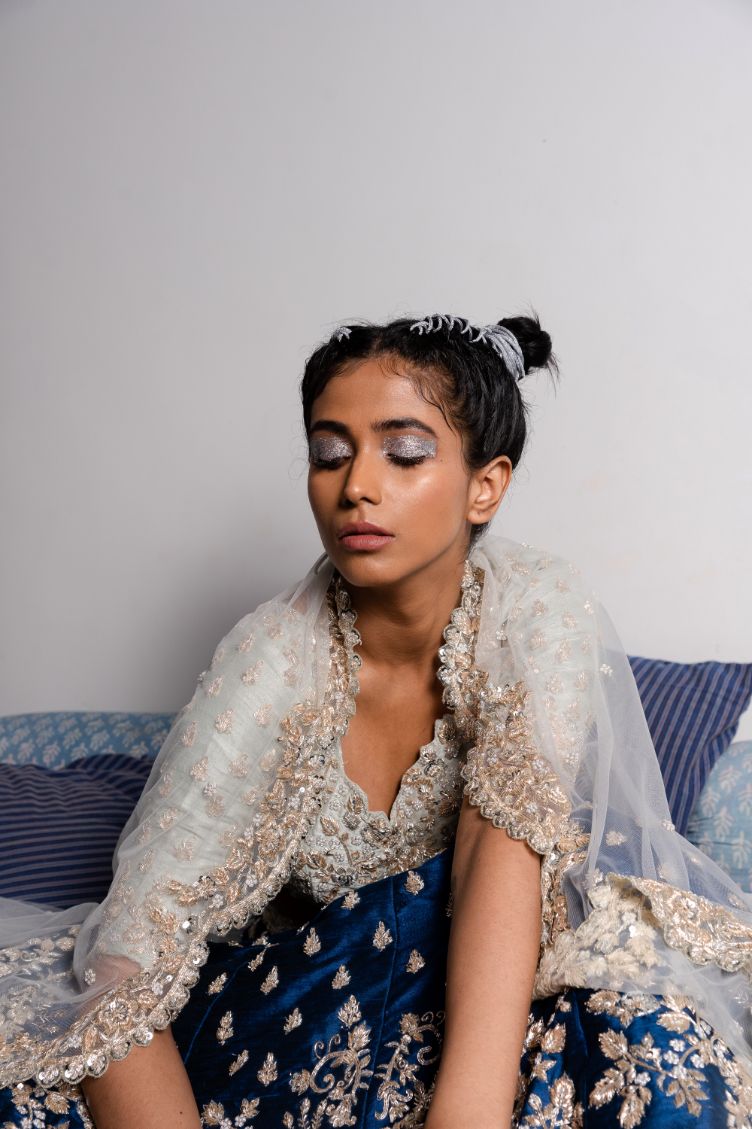 The Blue Bayou luxury womenswear editorial, look 5