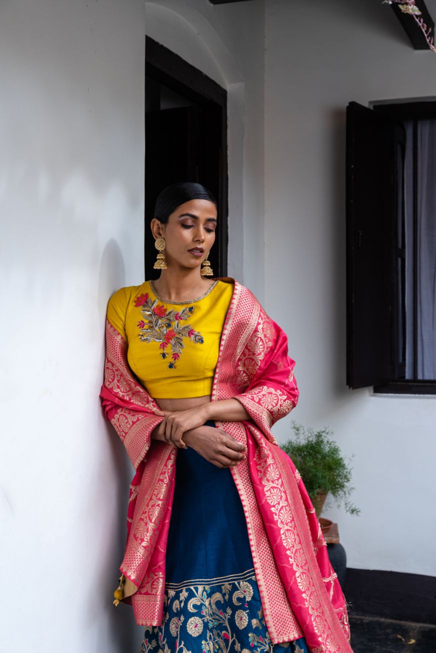 Gendha Phool luxury womenswear editorial, look 5