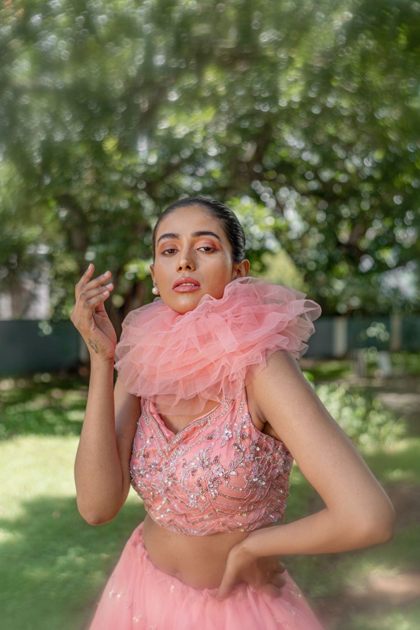 Dandelion Dreams luxury womenswear editorial, look 6