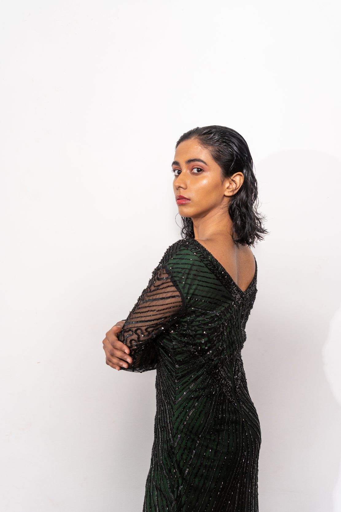 Ready to Wear Party Dress luxury womenswear editorial, look 6