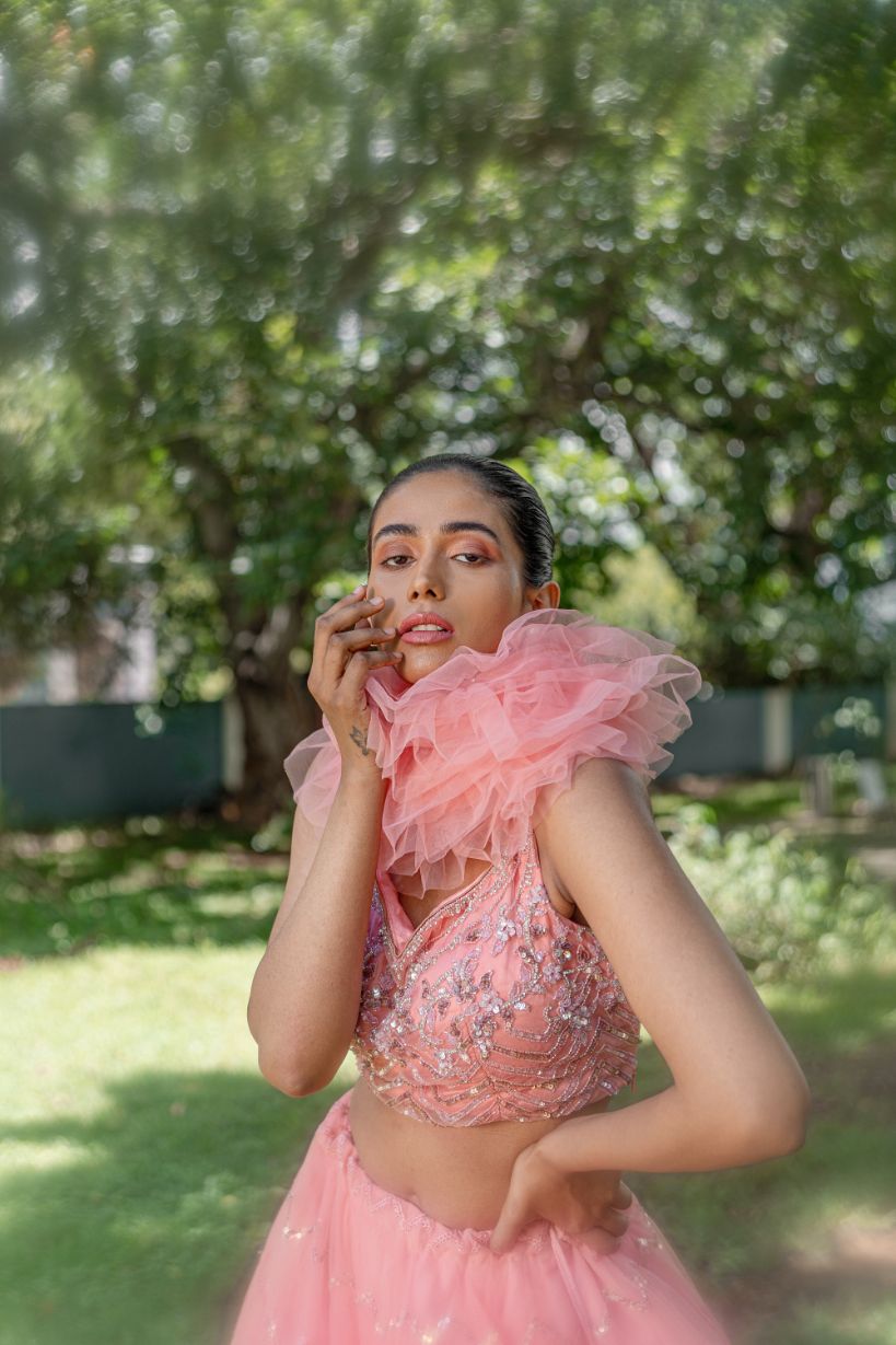 Dandelion Dreams luxury womenswear editorial, look 7