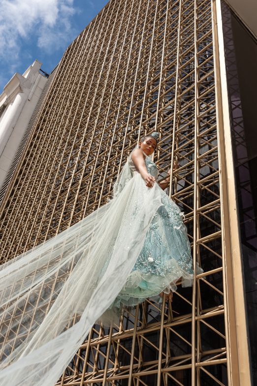 Metro Fairies luxury womenswear editorial, look 7