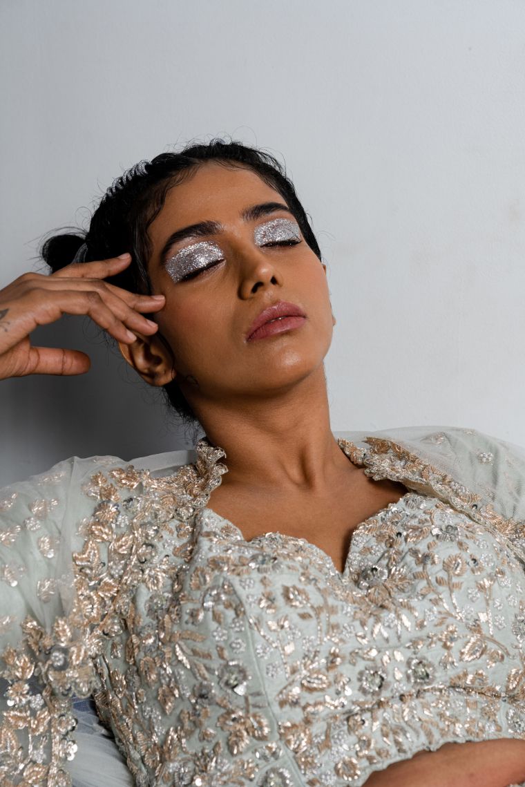 The Blue Bayou luxury womenswear editorial, look 7