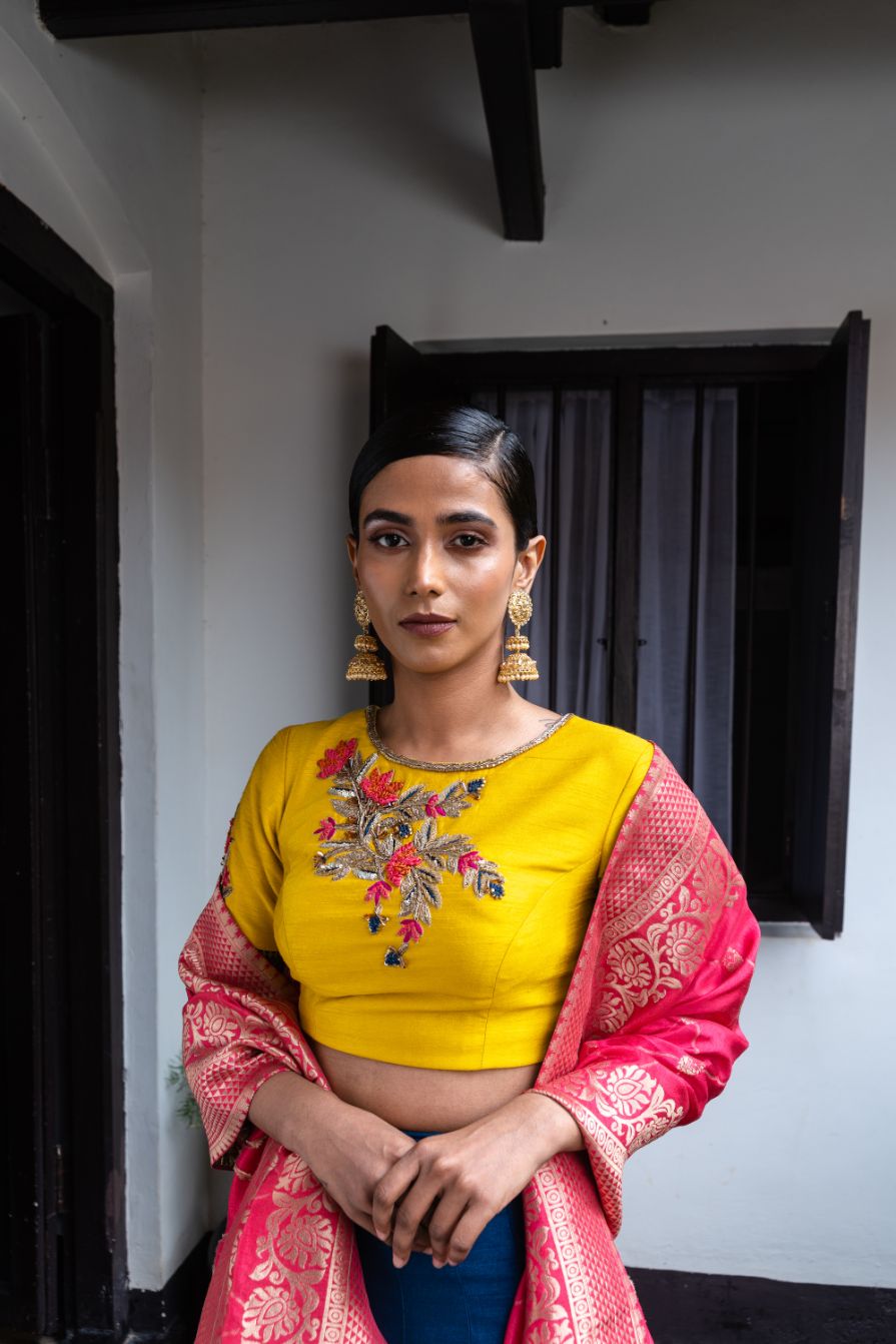 Gendha Phool luxury womenswear editorial, look 8