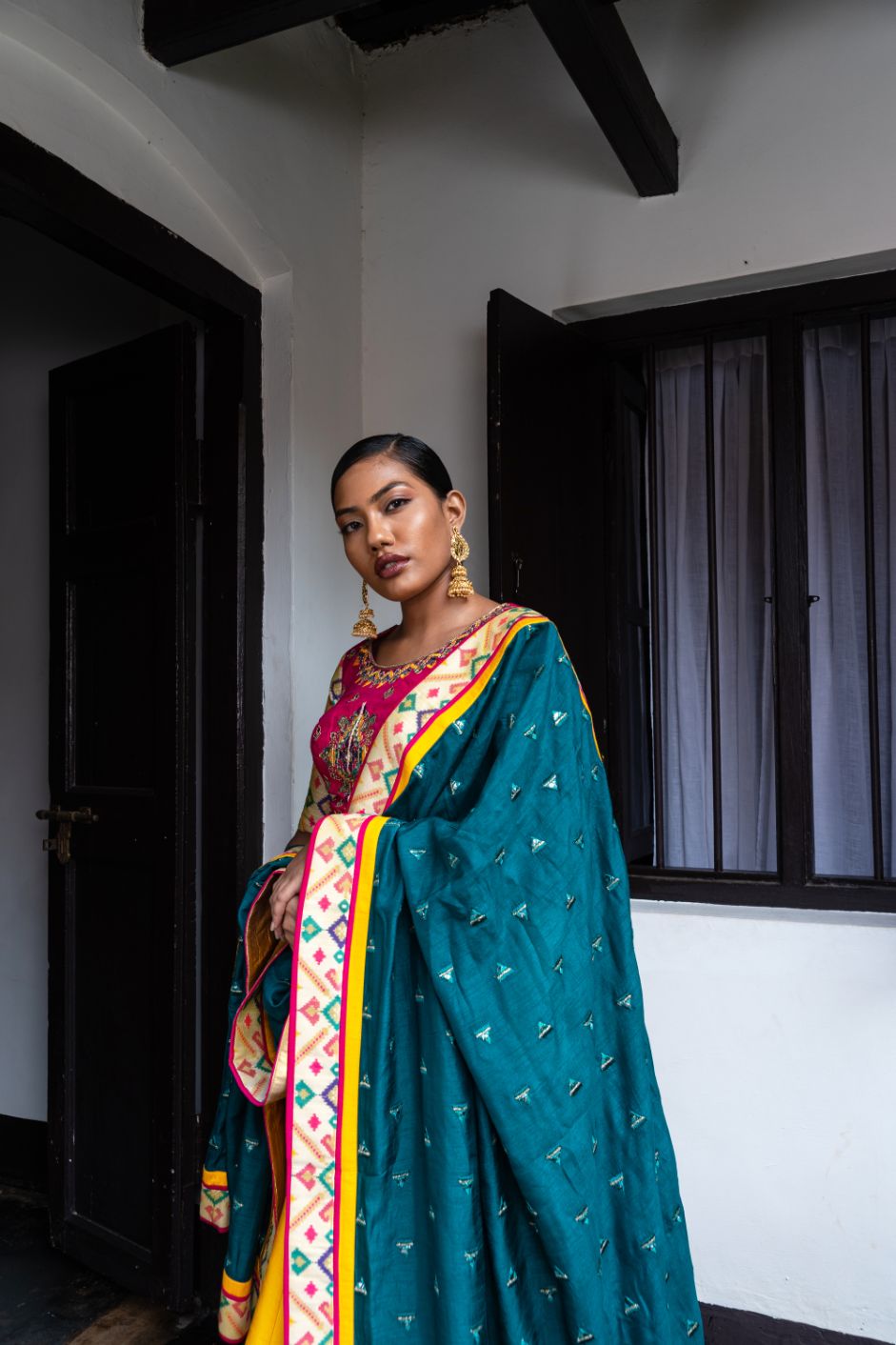 Gendha Phool luxury womenswear editorial, look 9