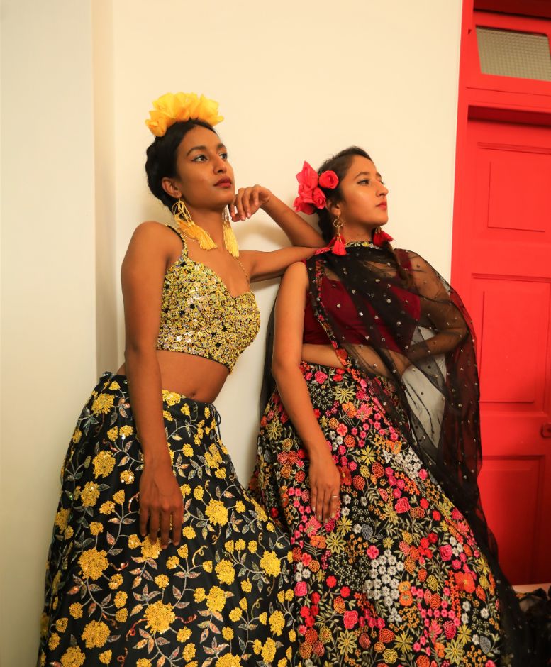 Remembering Frida luxury womenswear editorial, look 4