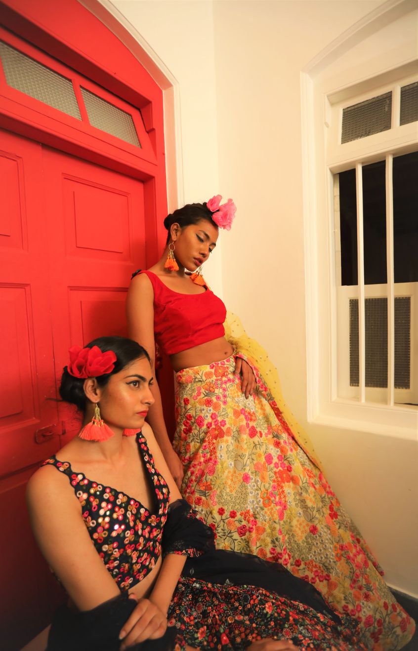 Remembering Frida luxury womenswear editorial, look 5