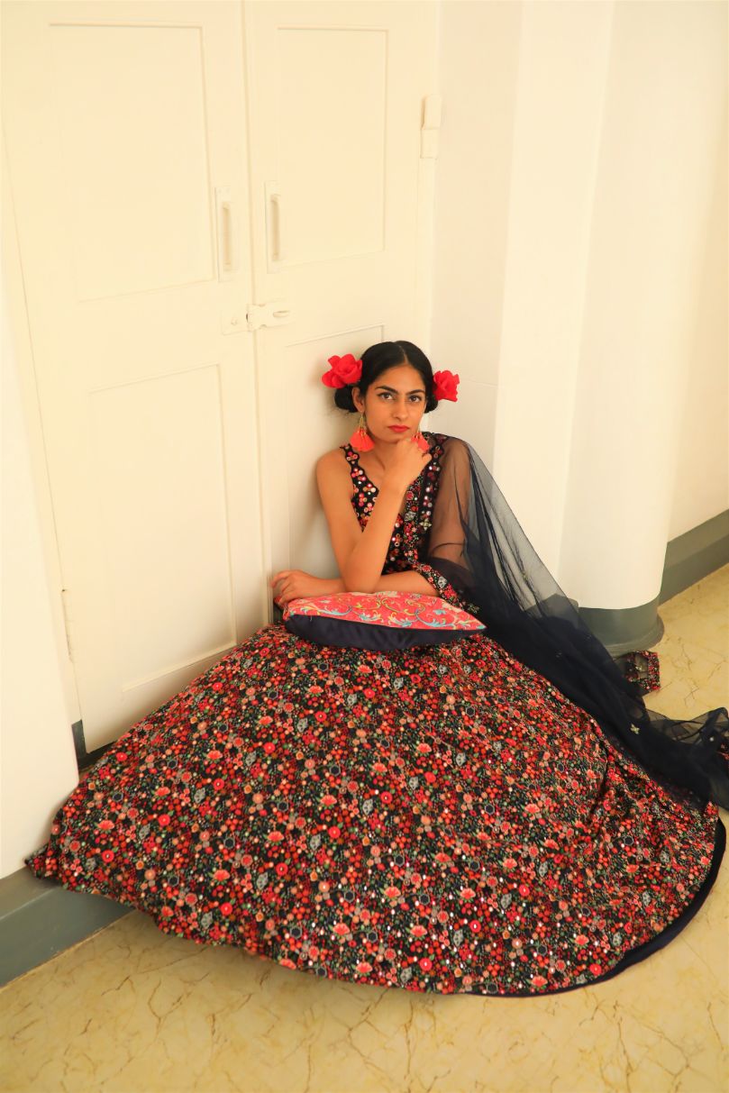Remembering Frida luxury womenswear editorial, look 8