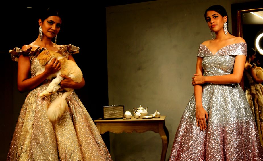 Belle of the Ball luxury womenswear editorial, look 2