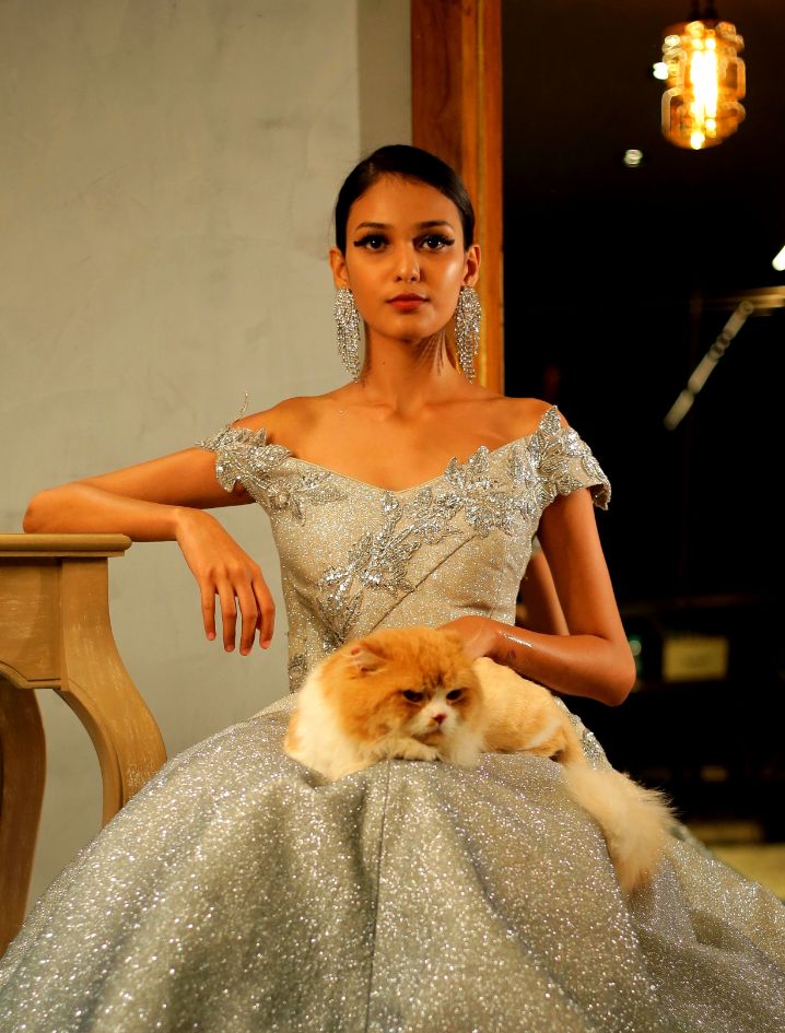 Belle of the Ball luxury womenswear editorial, look 7