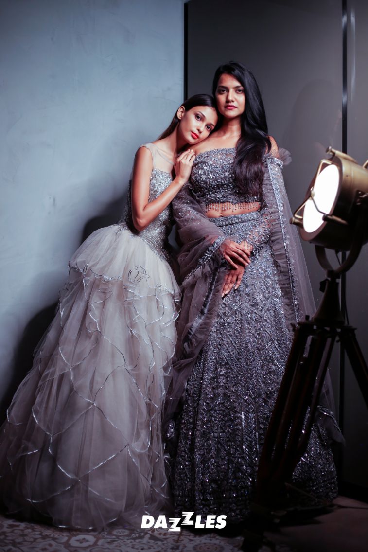 Grey Swan luxury womenswear editorial, look 2