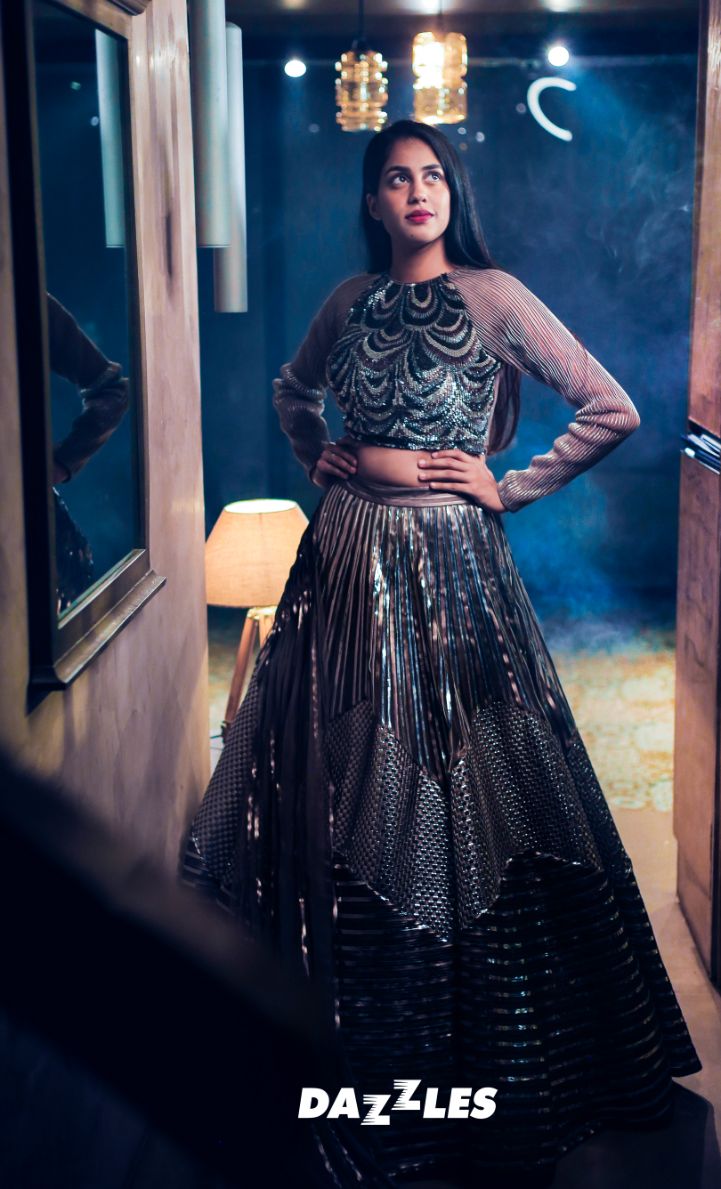 Grey Swan luxury womenswear editorial, look 3