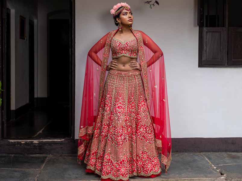 bridal lehenga shop - Dazzles