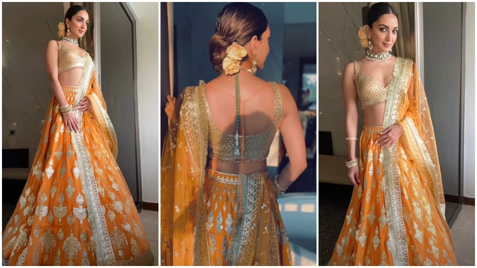 The daring bridesmaid is Kiara Advani