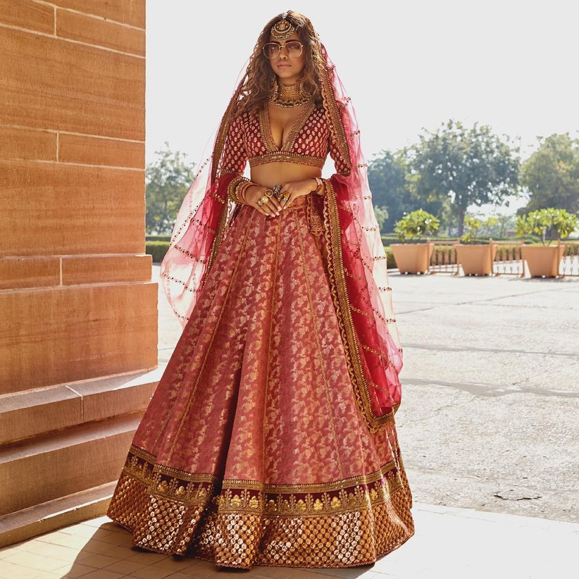 Latest bridal lehenga outlet designs 2019